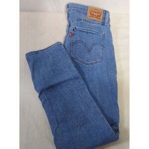 Levi Strauss Co Classic Mid Rise Skinny Jeans Womens Size 10 Medium Wash